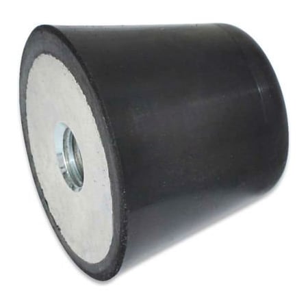 J.W. Winco J.W. Winco Vibration/Shock Absorption Mount, Conical, 1.02" H, 205 Max Load,  253-32-5/16X18-55